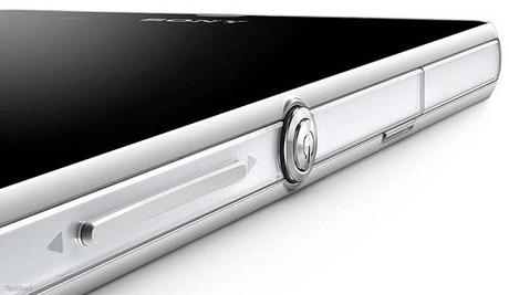Sony Xperia 2013 power button design