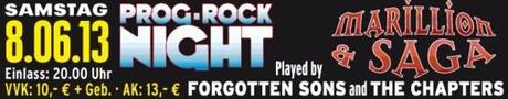 PROG-ROCK Night mit FORGOTTEN SONS und THE CHAPTERS
