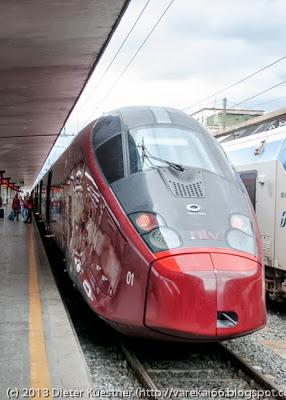 Highspeedtrain in Italy