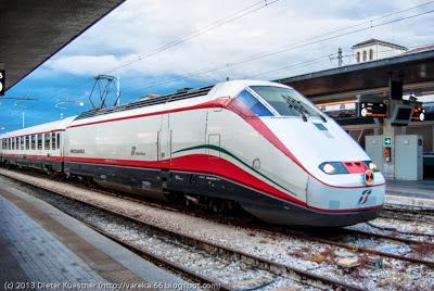 Highspeedtrain in Italy