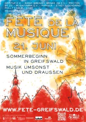 21. Juni: Fete de la Musique zum 6. Mal in Greifswald