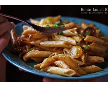 Rezept: Spargel-Pasta mit Bechamelsoße & Orangen-Vignarette