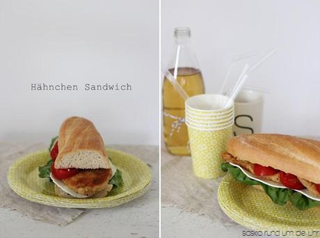 Hähnchen Sandwich