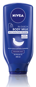 Produkttest NIVEA IN-DUSCH BODY MILK