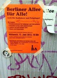Berliner Allee für Alle!