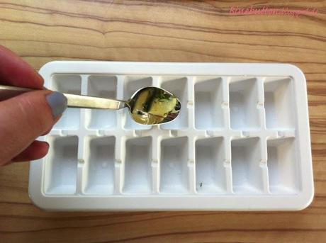 DIY: Melisse ♥ Limette Eiswürfel