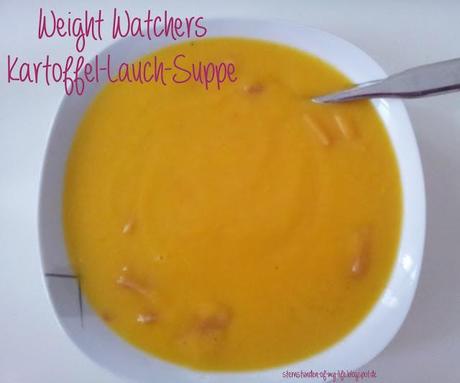 [Rezept] Weight Watchers Käse-Lauch-Suppe
