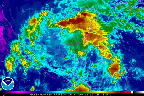 Yucatán: Tropisches Tief 2 wird wahrscheinlich nicht zum Tropensturm BARRY, Tropische Depression, Yucatán, Playa del Carmen, Riviera Maya, aktuell, Juni, 2013, Golf von Mexiko, Atlantische Hurrikansaison 2013, 