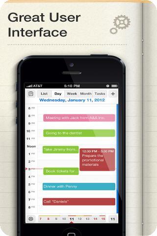 Kurze Zeit kostenlos: Calendars+ iPhone Apps