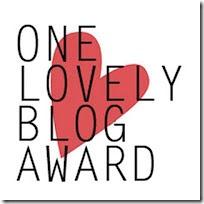 OneLovelyBlogAward