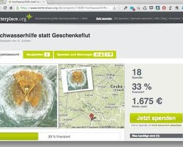 Hochwasserhilfe statt Geschenkeflut