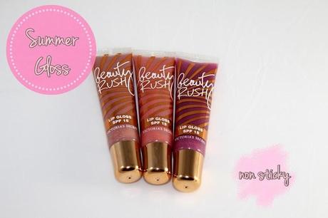 [Non-Sticky Lipgloss for Summer] Victoria's Secret 'Beauty Rush' Lipgloss SPF 15