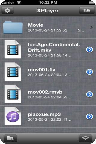 XPlayer iPhone Apps