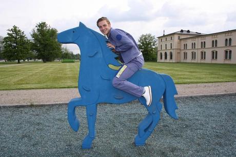 Blue Horse Riding 1