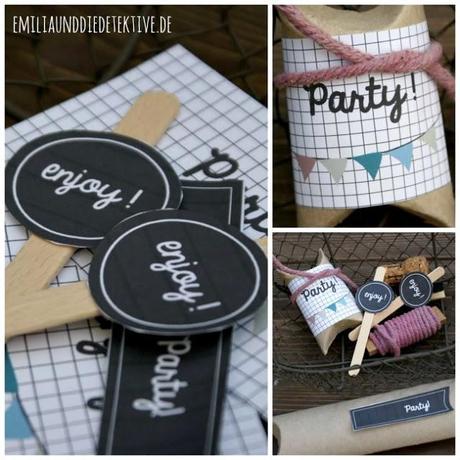 { DIY FREEBIES } Party Cards & Labels
