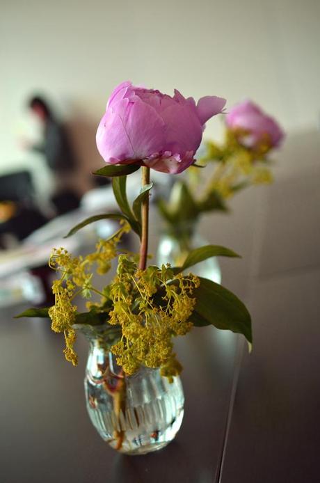 Bloggerworkshop blogst in Köln: Vase mit Blumen