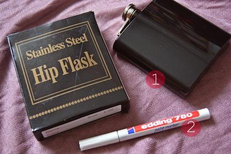 DIY: How to pimp a lame hipflask?