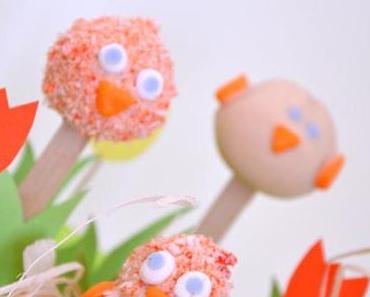 Easter Biddy Cake-Pops