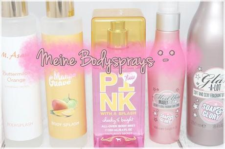 Meine Bodysprays [Caudalie, M. Asam, Victoria's Secret, Soap&Glory;] *-*