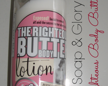Soap & Glory The Righteous Body Butter Lotion