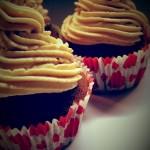 Schoko-Cupcakes mit Kaffee-Frischkäse Topping 3