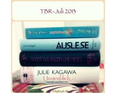 [Lit-Intermezzos] TBR-Juli 2013