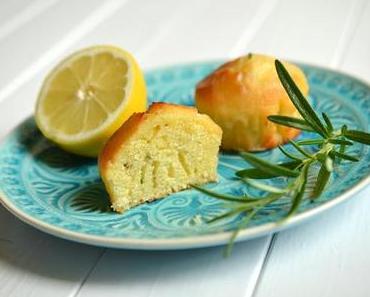 Zitronenküchlein mit Rosmarin – Der Hit auf jedem Sommerbuffet!
