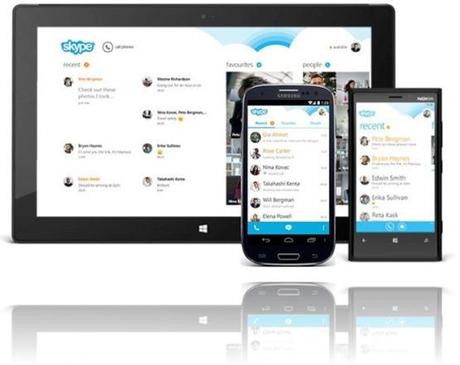 Skype: Android App bekommt ein neues Design