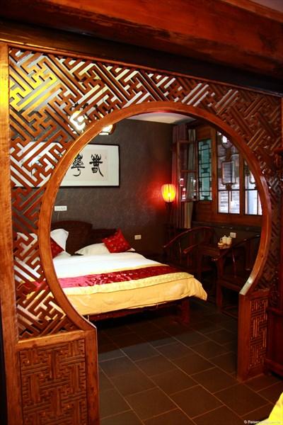 De Chao Ge Hotel in Pingyao (Zimmer)
