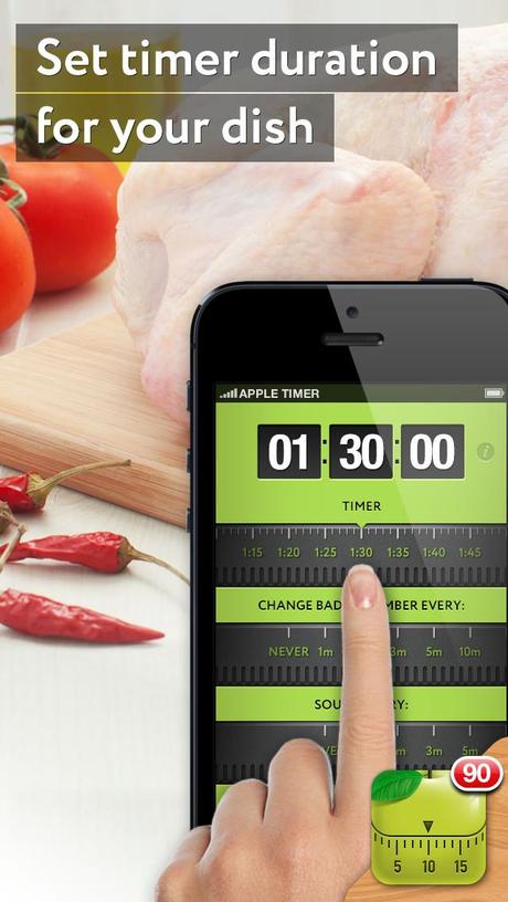Apfel Kurzzeitwecker – Nicht nur zum Eier kochen braucht man einen Timer mit Countdown