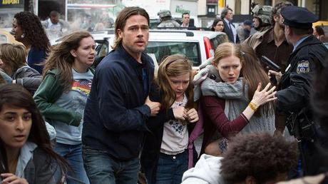 Review: WORLD WAR Z - Brad Pitt jagt Zombies für Kinder