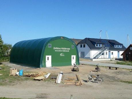 iZeltkino auf Hiddensee am gestrigen Dienstag