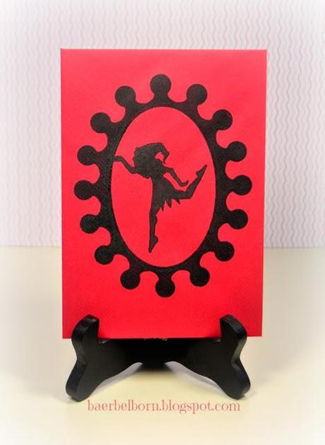 DIY frame stamp with foam - Rahmenstempel aus Moosgummi