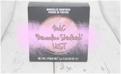 MAC Mineralize Skinfinish 'Lust' [Swatch & Tragefoto]
