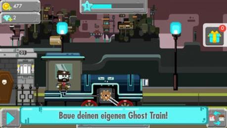 Ghost Train! – Bring 10.000 Geister ans Ziel und bau den Zug aus