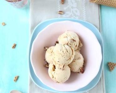 2 ingredients caramel ice cream, no machine - my flavor twists