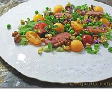 Walnüsse schmecken auch bei 28°C auf der Terrasse