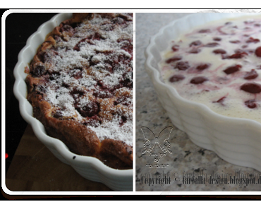 In den Topf geschaut * Clafoutis / Französischer Kirschkuchen