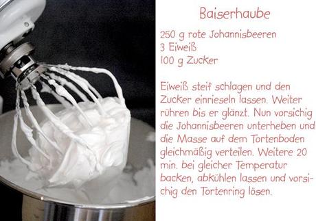 Die perfekte deutsch-österreichische Freundschaft { Johannisbeer-Baiser-Torte }