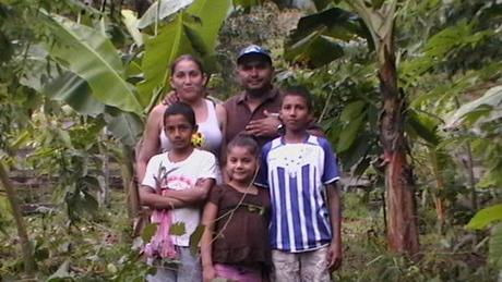 Familie Sauceda aus Honduras