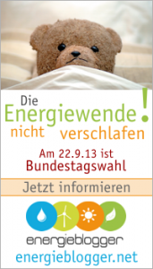 Energieblogger zur Bundestagswahl