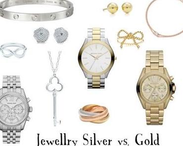 Silver vs. Gold Jewellry