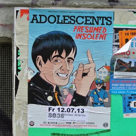 PUNK: ADOLESCENTS Berlin SO 36 12.07.2013