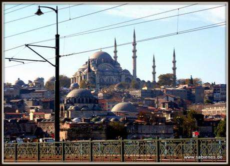 Blick auf die Altstadt von Istanbul