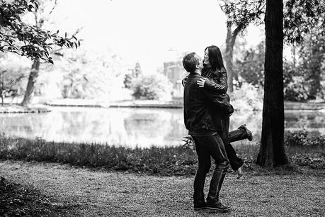 Barbara & Ingo – Engagement-Shooting im Schlosspark Heltorf