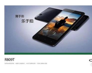 Smartphone OPPO R809T nun offiziell vorgestellt – aber…….