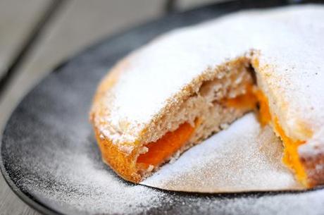 Versunkener Marillenkuchen Biskuit glutenfrei fructosefrei histaminarm ohne Ei laktosefrei