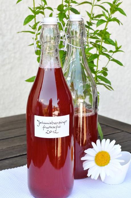 Johannisbeersirup mit Traubenzucker fructosefrei