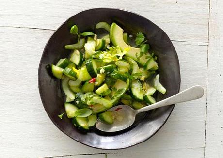 Gurken-Avocado Salat fructosearm