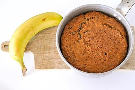 Vollkorn-Bananen-Schoko-Kuchen glutenfrei eifrei fructosearm